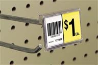 For Display Hooks – siffron’s label holders for display hooks include Fast-Flip Data Strip Label Holder for flip style hooks, Label Holders for Metal Scan Plate, Quad-Wire Label holders, Snap-Lock Label Holders, and Hook Hikers.